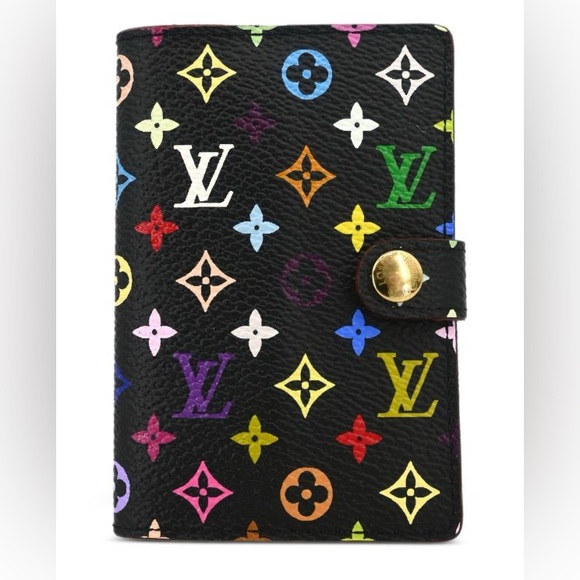 Louis Vuitton X Takashi Murakami 2003 Mini Carnet Deval Agenda Cover- Free Gift - Picture 1 of 16